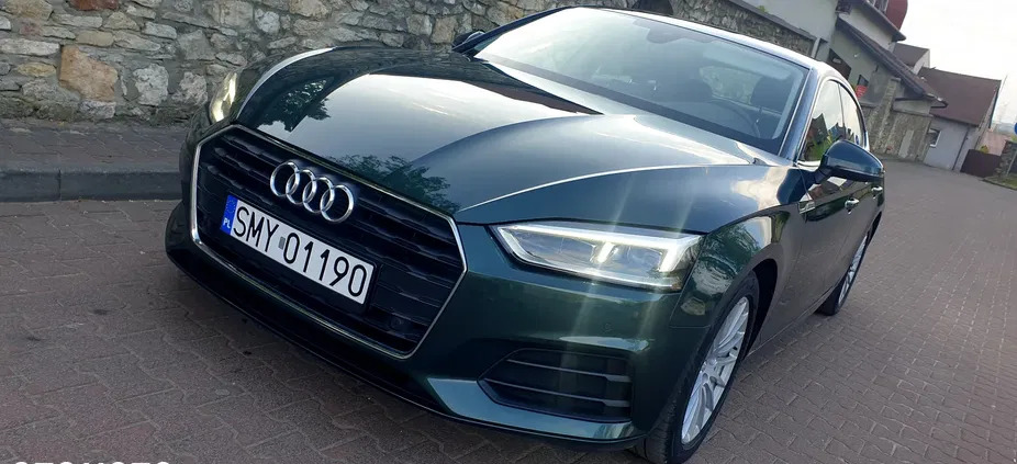 audi a5 Audi A5 cena 95900 przebieg: 108300, rok produkcji 2019 z Myszków